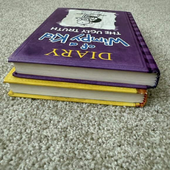 2 Hardcover Diary of a Wimpy Kid Books - Picture 4 of 6